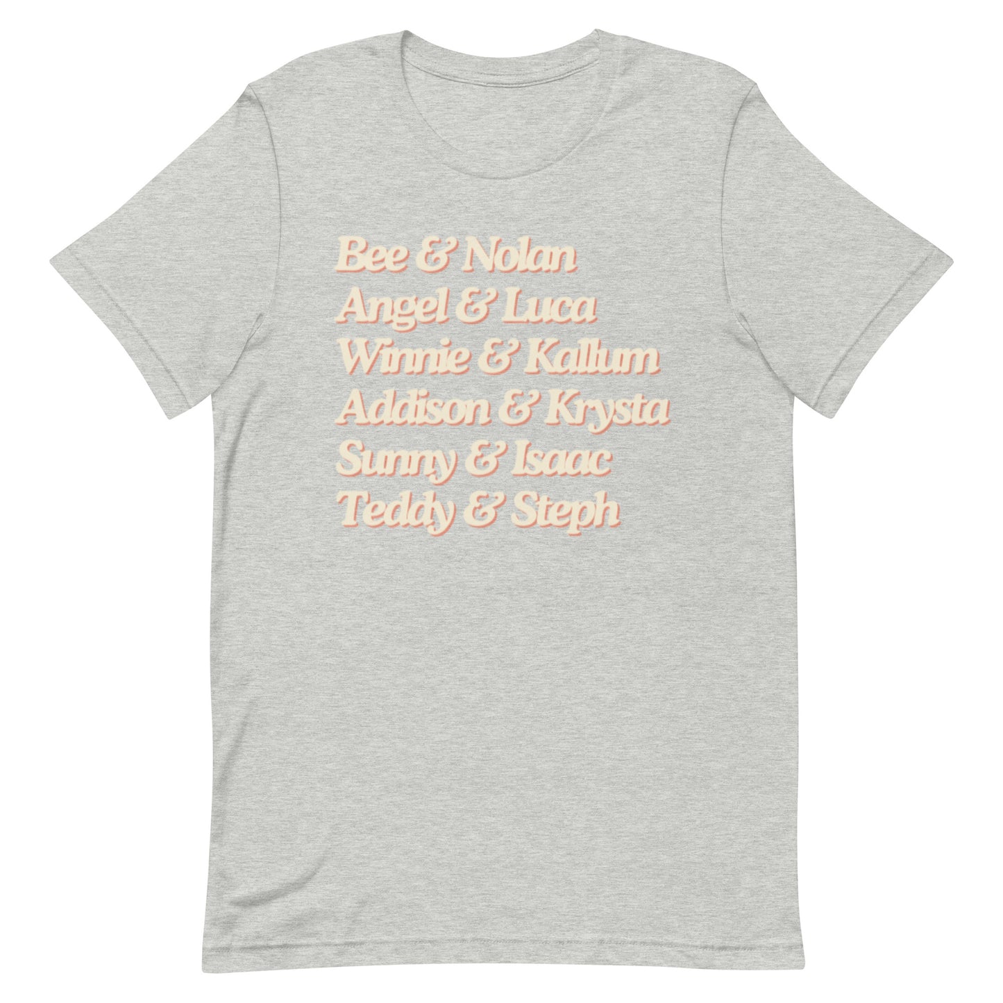 Christmas Notch Couples T-shirt