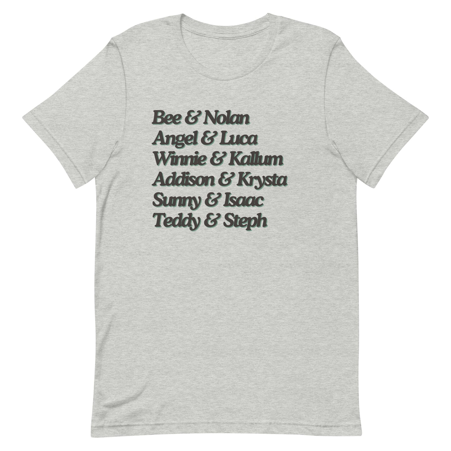 Christmas Notch Couples T-shirt