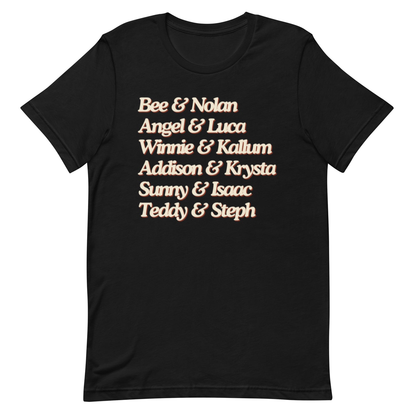 Christmas Notch Couples T-shirt