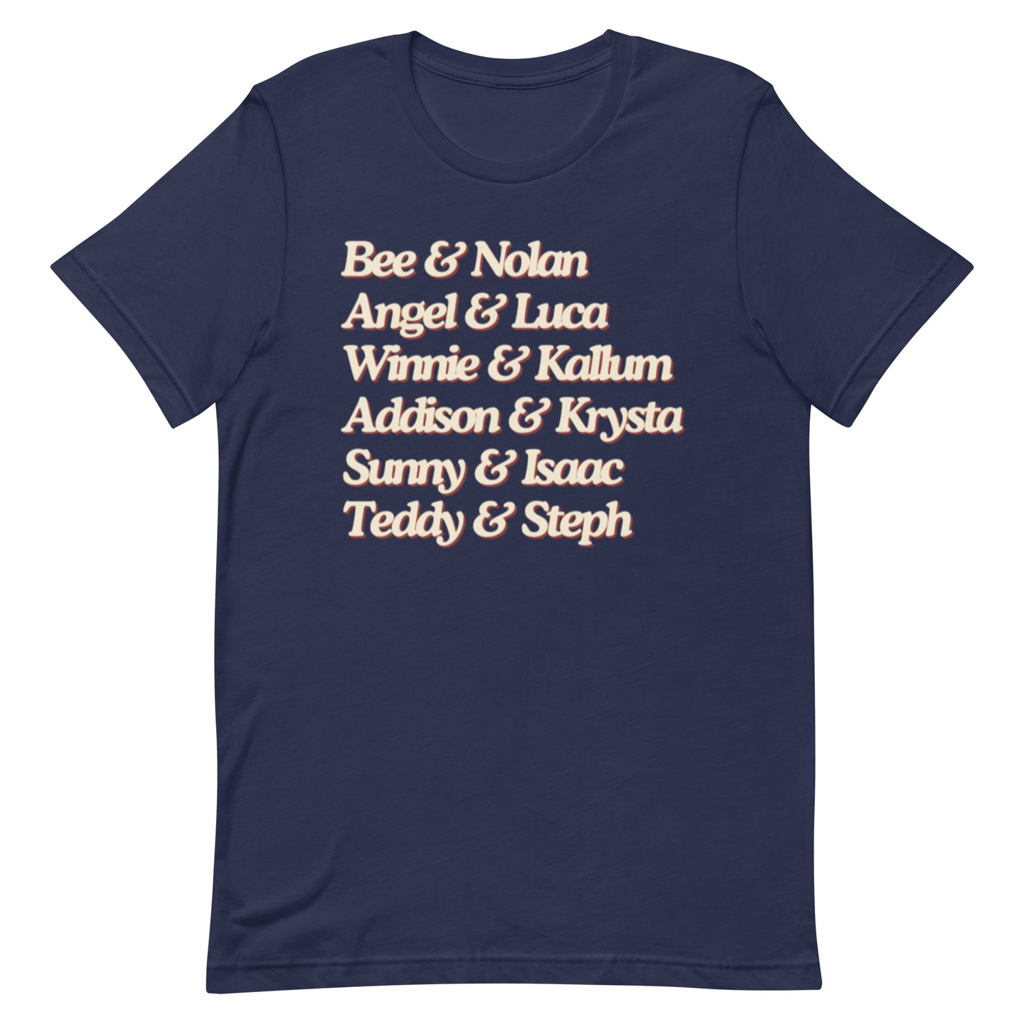 Christmas Notch Couples T-shirt
