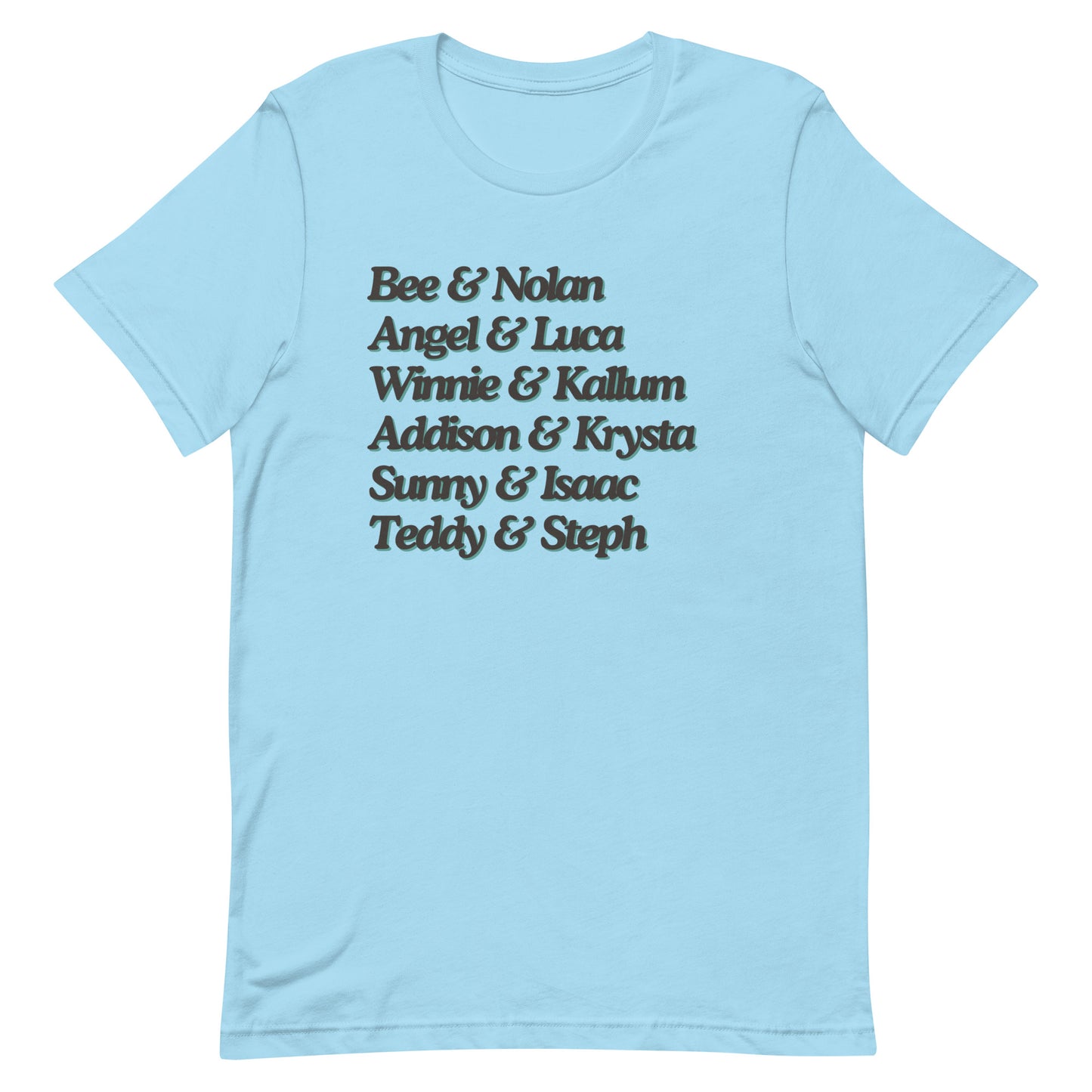 Christmas Notch Couples T-shirt