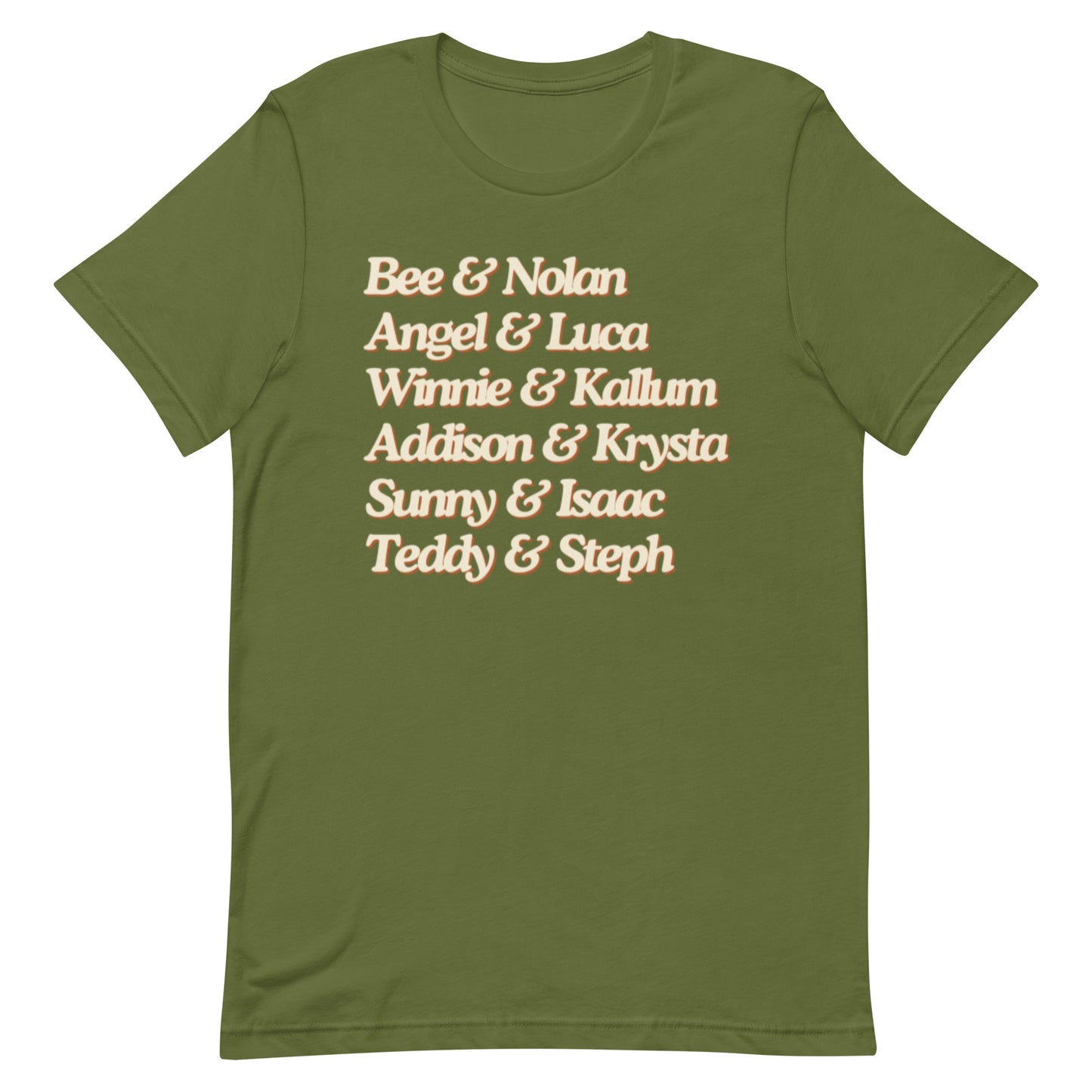 Christmas Notch Couples T-shirt