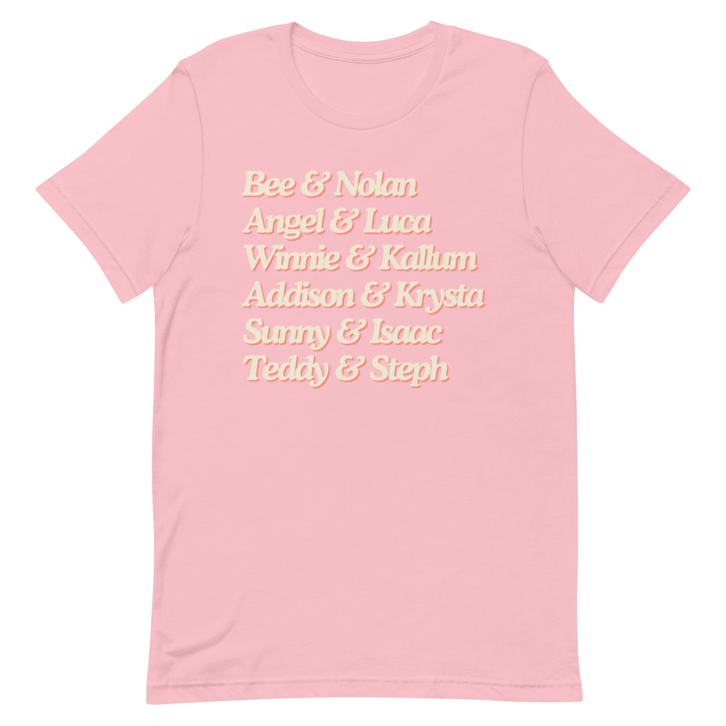 Christmas Notch Couples T-shirt