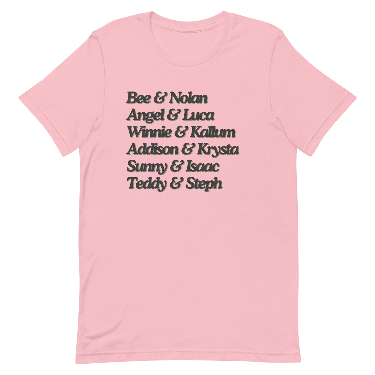 Christmas Notch Couples T-shirt