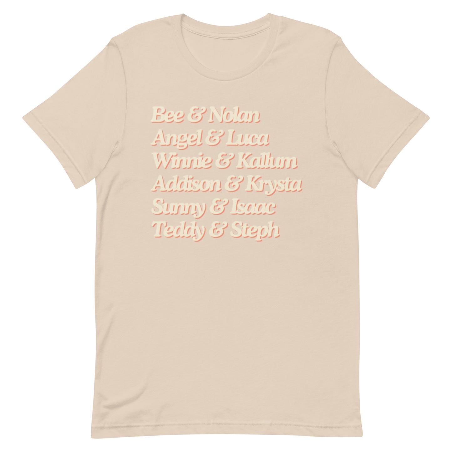 Christmas Notch Couples T-shirt