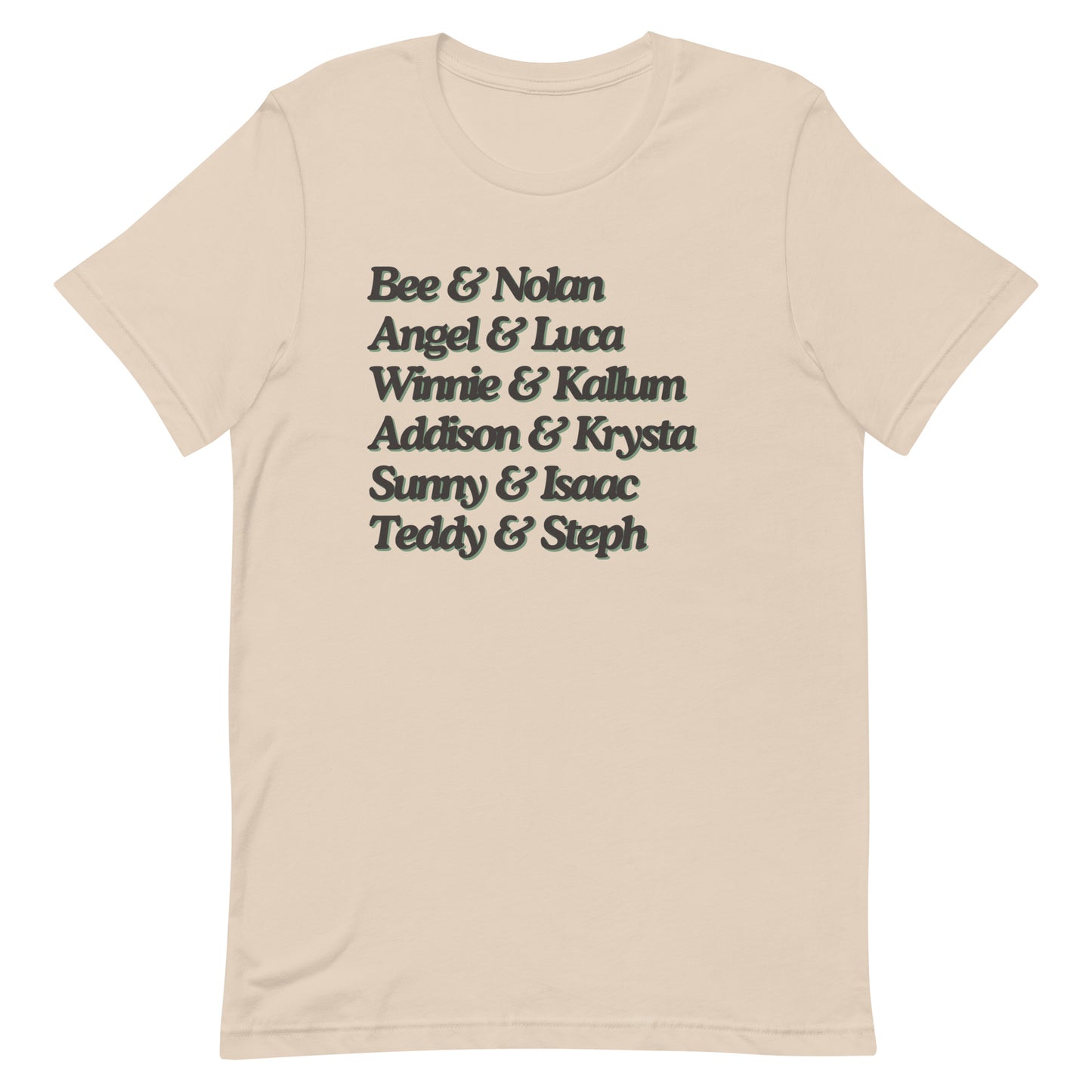Christmas Notch Couples T-shirt