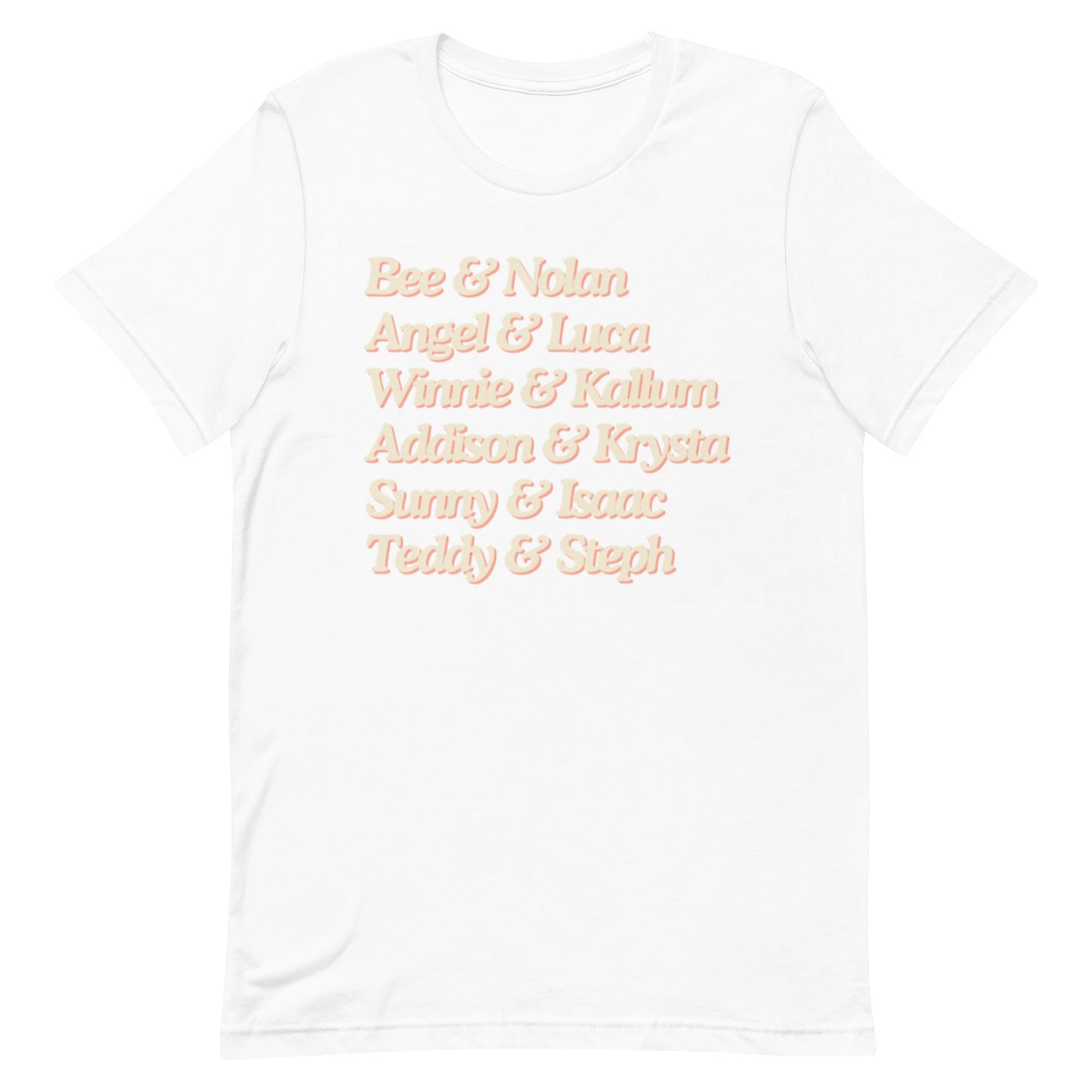 Christmas Notch Couples T-shirt