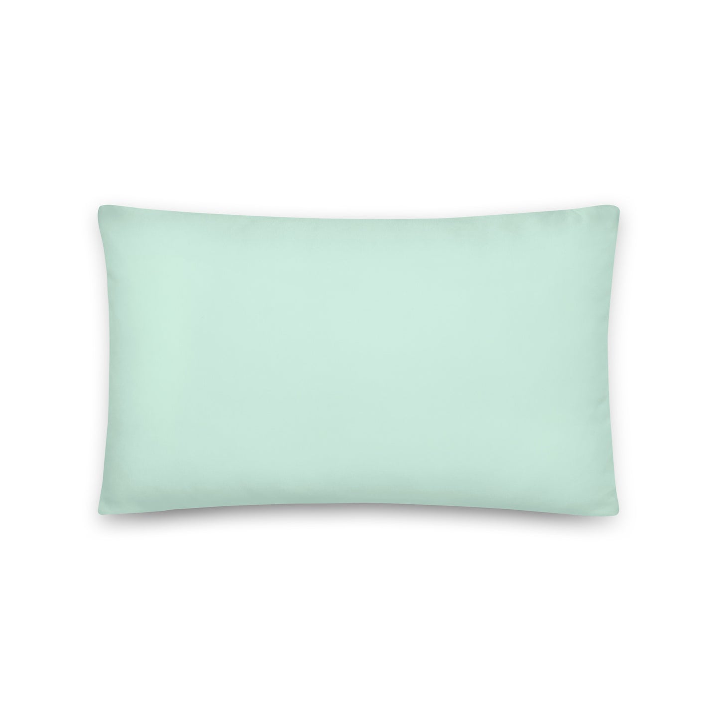 Santa's Lap Mint Basic Pillow