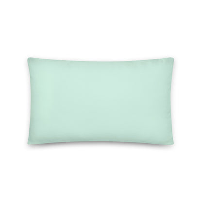 Santa's Lap Mint Basic Pillow