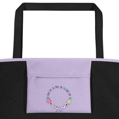 Smut Friendship Bracelet Tote Bag