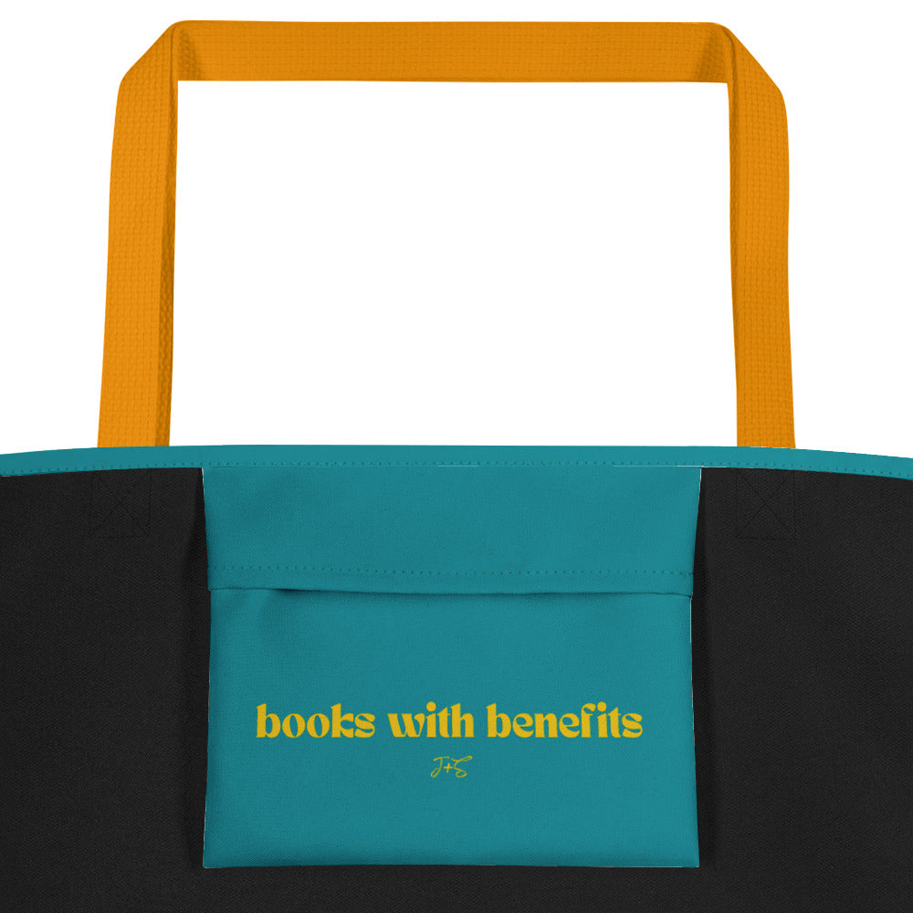 Books with Benefits Tote Bag