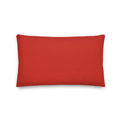 Santa's Lap Pillow Red