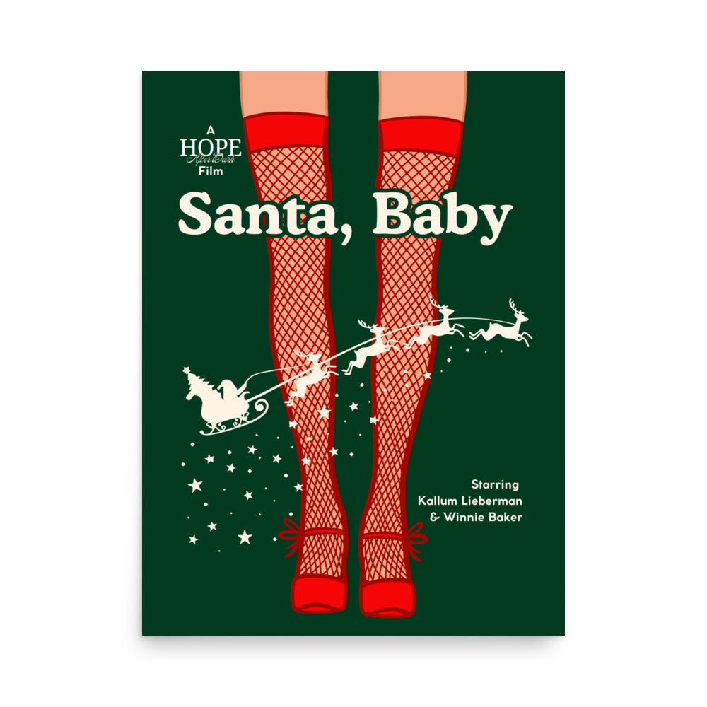 Santa, Baby Poster