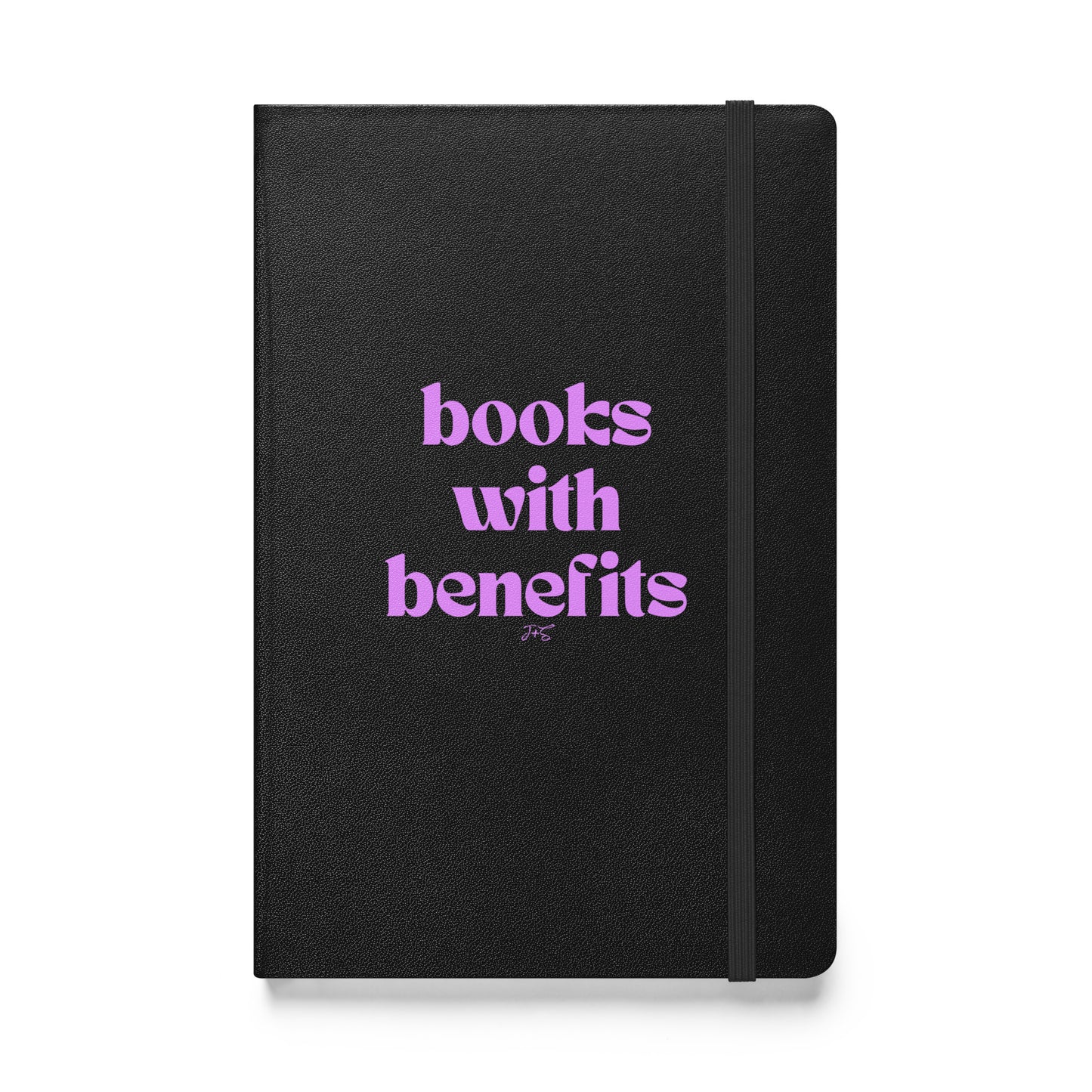 Books with Benefits Hardcover Bound notebook