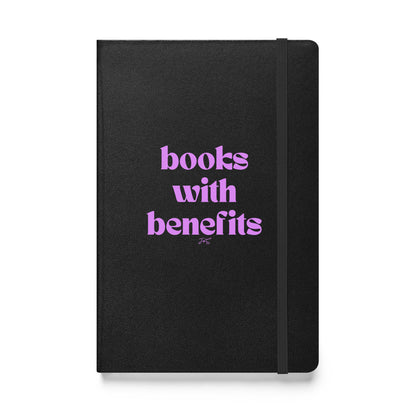 Books with Benefits Hardcover Bound notebook