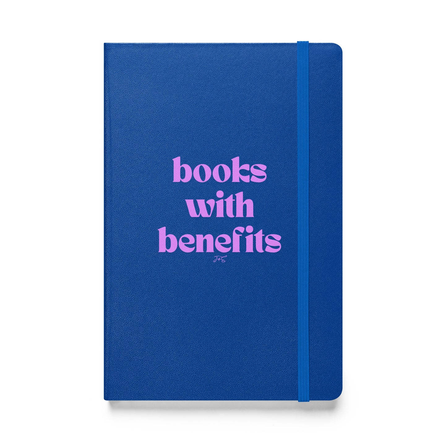 Books with Benefits Hardcover Bound notebook