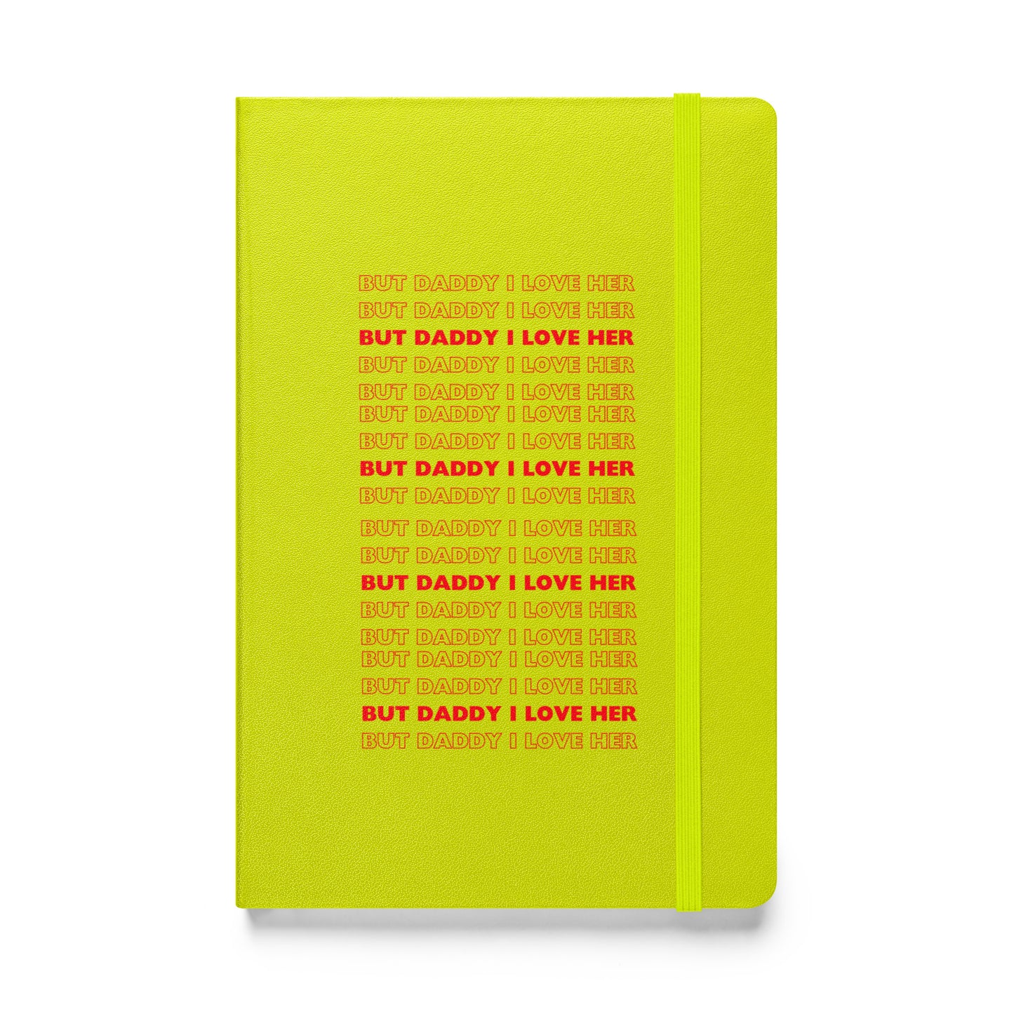 Daddy Her Hardcover Bound Notebook