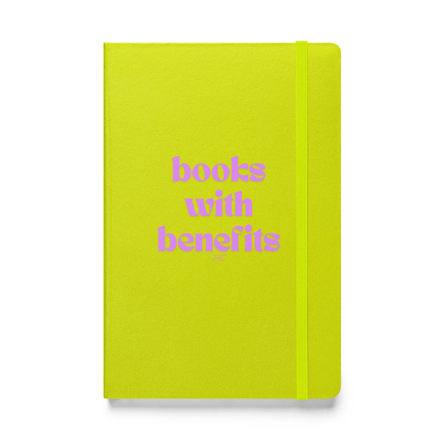 Books with Benefits Hardcover Bound notebook