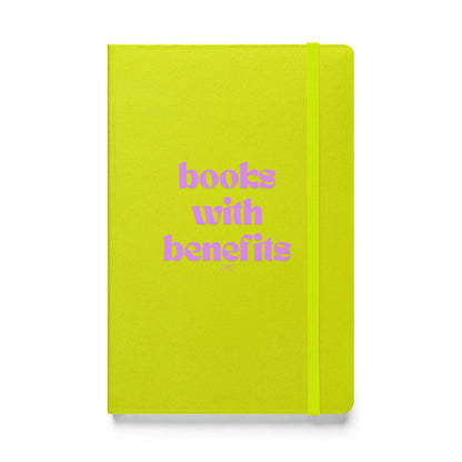 Books with Benefits Hardcover Bound notebook