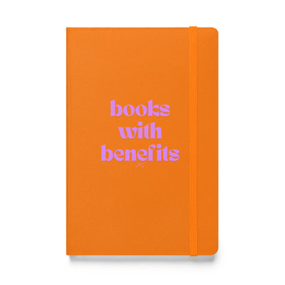 Books with Benefits Hardcover Bound notebook