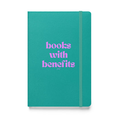 Books with Benefits Hardcover Bound notebook