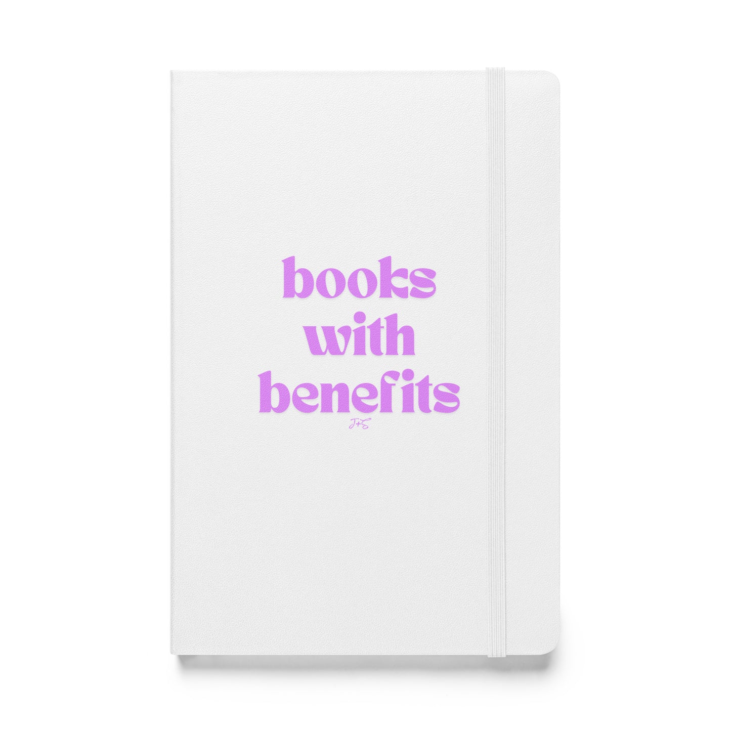 Books with Benefits Hardcover Bound notebook