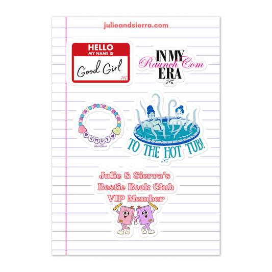 Julie + Sierra Sticker Sheet