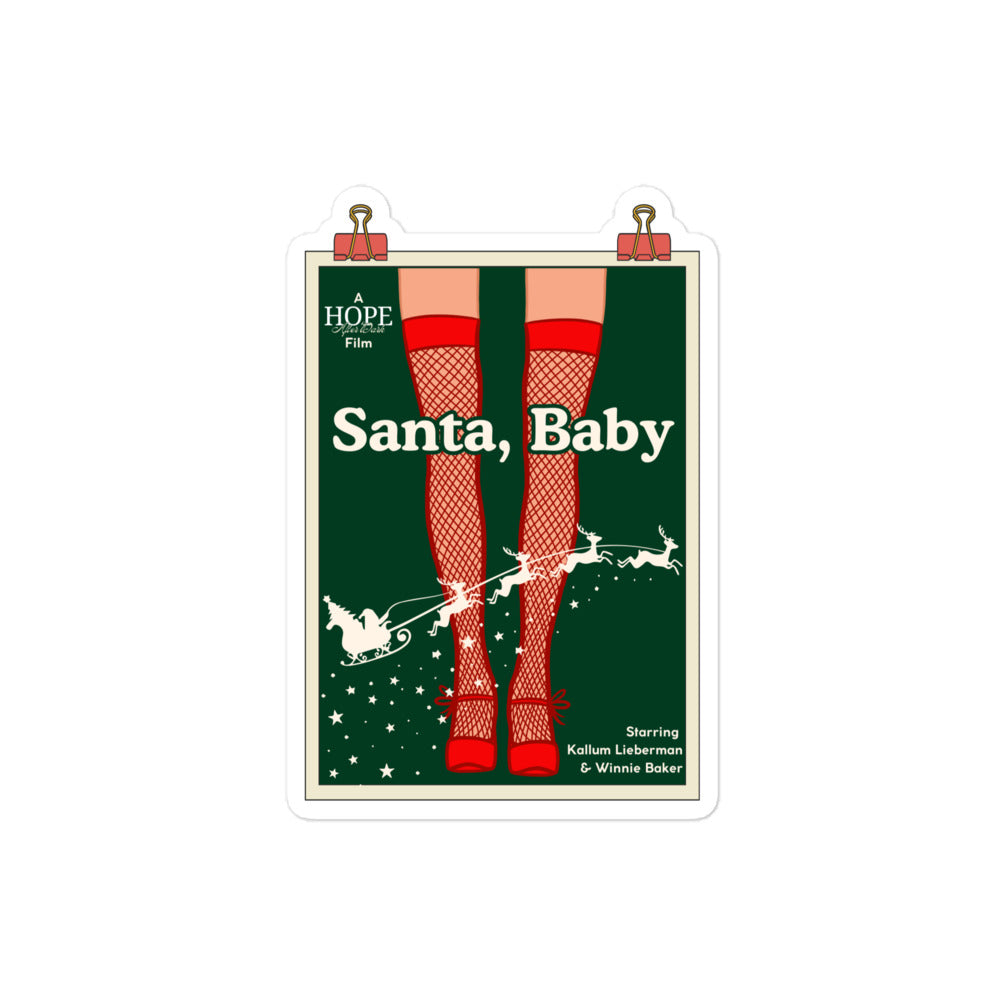 Santa Baby Sticker