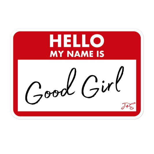 Good Girl Sticker