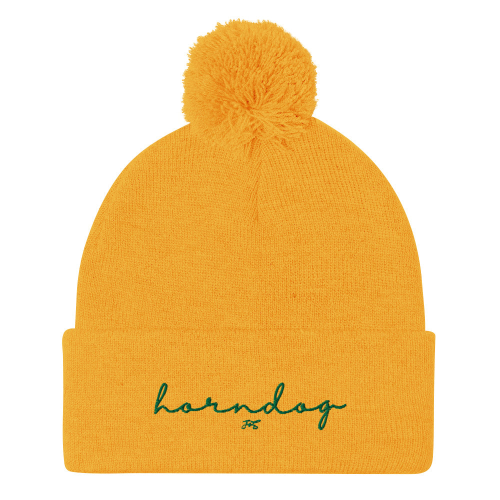 Horndog Pom-Pom Beanie