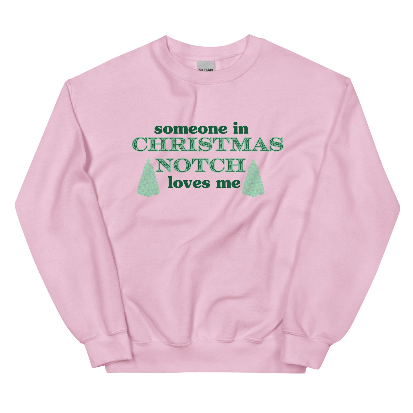 Someone in Christmas Notch Sweatshirt