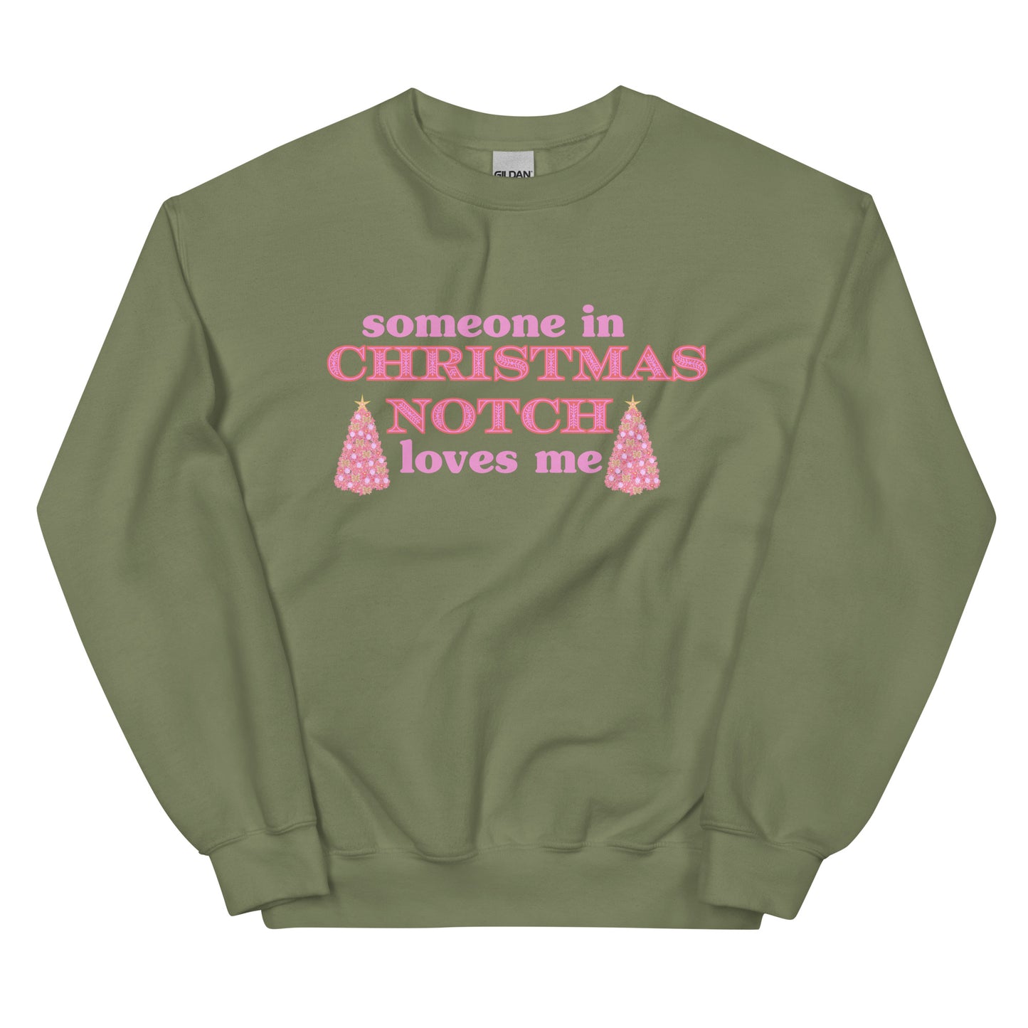 Someone in Christmas Notch Sweatshirt