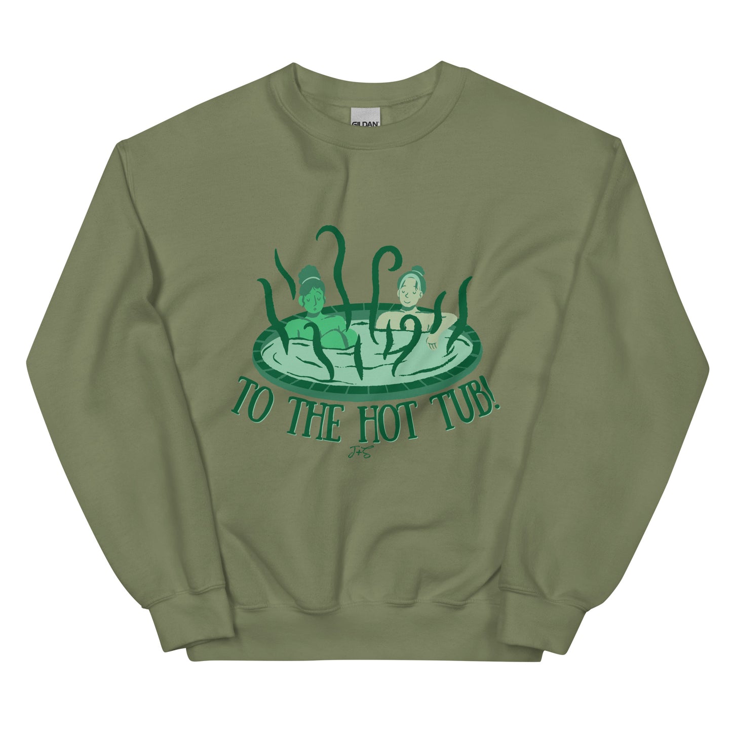 To the Hot Tub! Sweatshirt