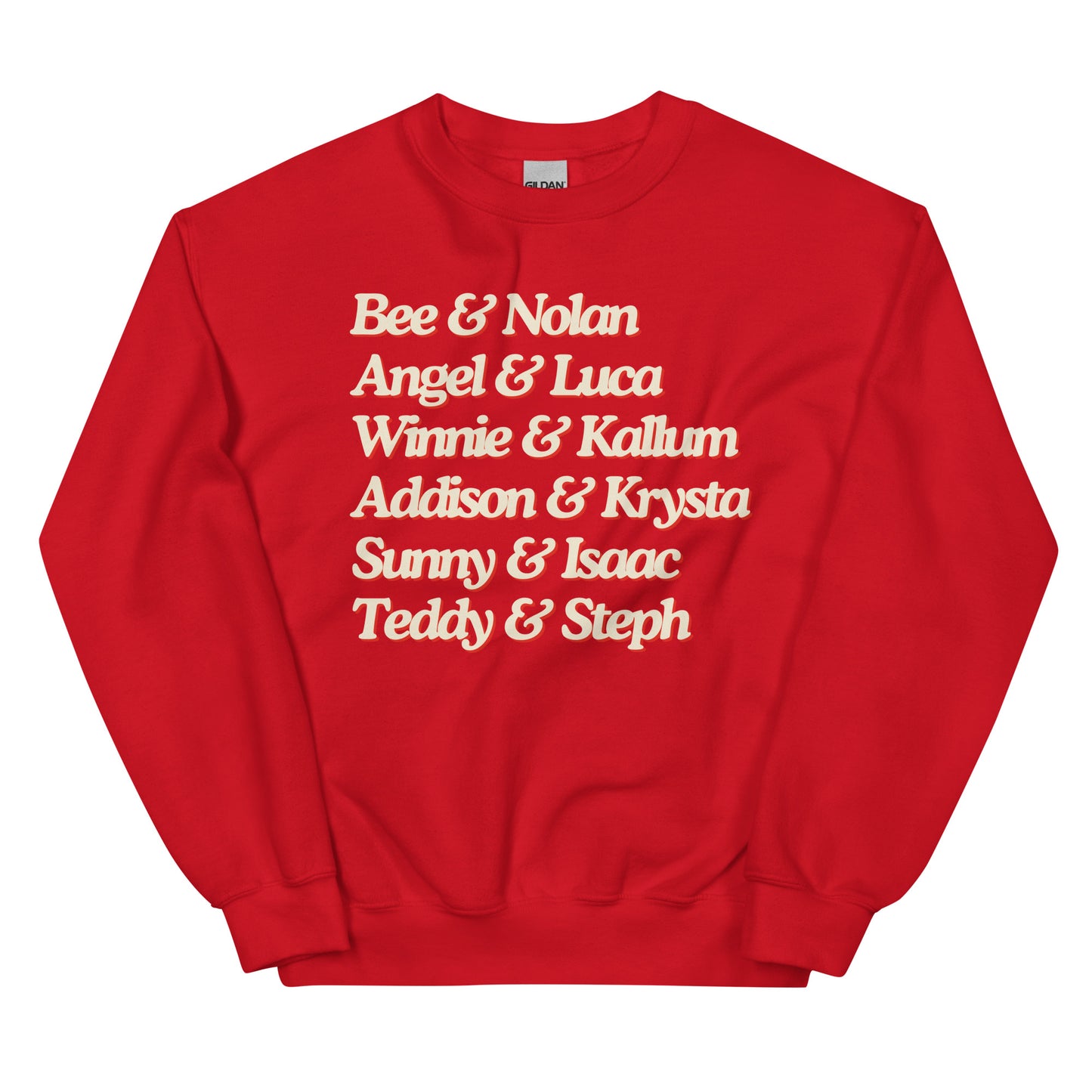 Christmas Notch Couples Sweatshirt