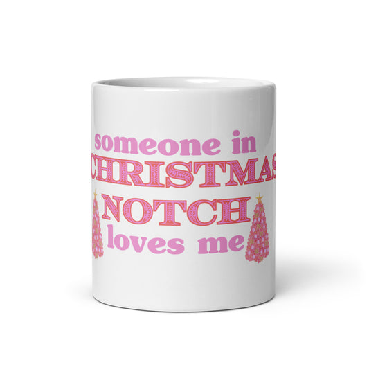 Someone in Christmas Notch Mug