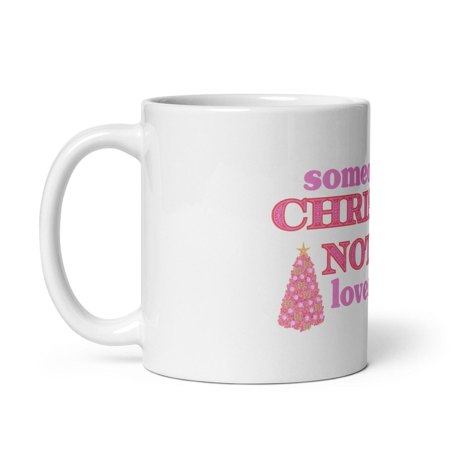 Someone in Christmas Notch Mug