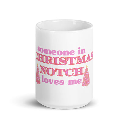 Someone in Christmas Notch Mug